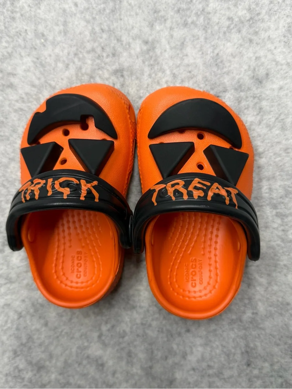 Crocs Classic Jack O Lantern Lights Clog K Kids Preschool Sandal Toddler Size 4